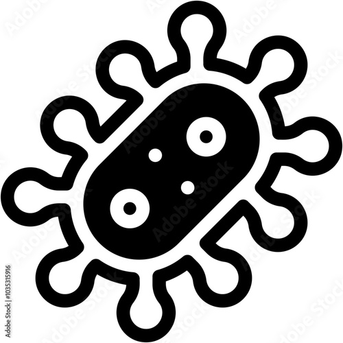 Germ, Disease, Virus, Healthcare and Medical, Bacteria, Biology Icon