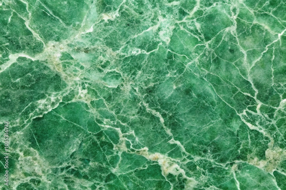 Fototapeta premium High angle abstract background of green marble tile with rough texture
