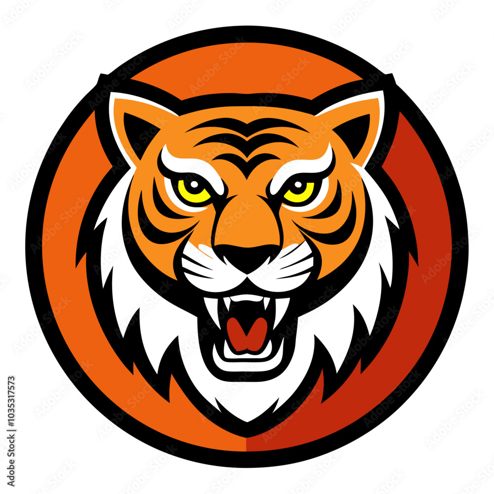 tiger head mascot tiger head mascot