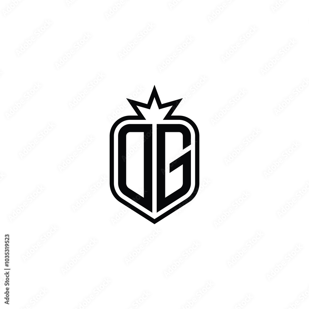 DG monogram logo design letter text name symbol monochrome logotype alphabet character simple logo