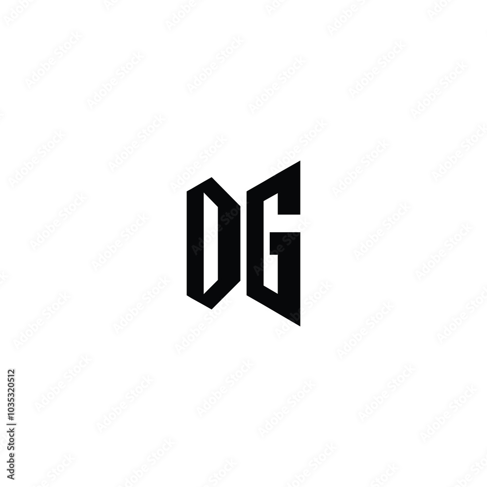 DG monogram logo design letter text name symbol monochrome logotype alphabet character simple logo DG monogram logo design letter text name symbol monochrome logotype alphabet character simple logo