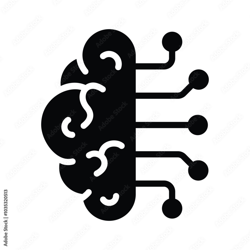 Neural network vector design in modern style Neural network vector design in modern style