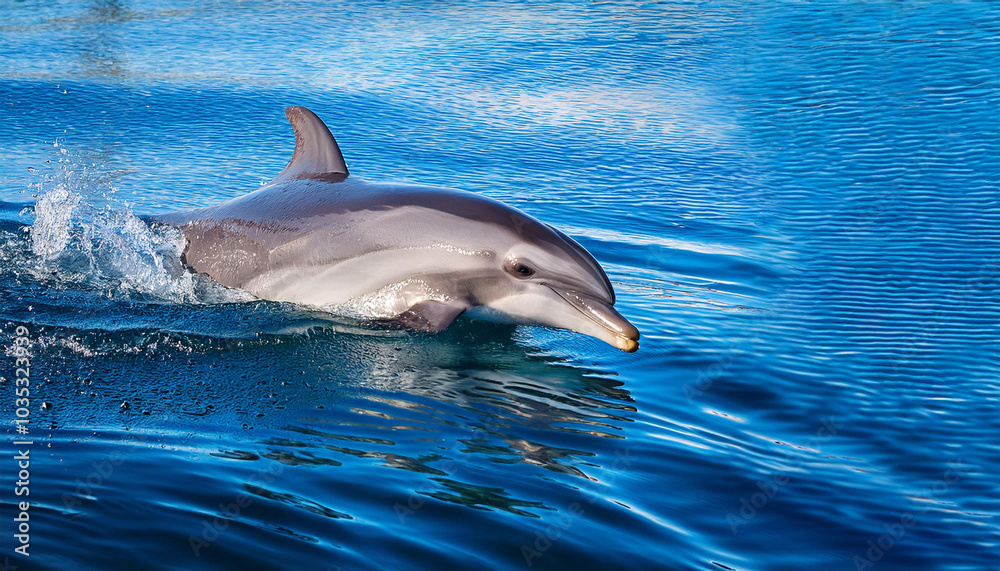 Obraz premium Close-Up of a Dolphin