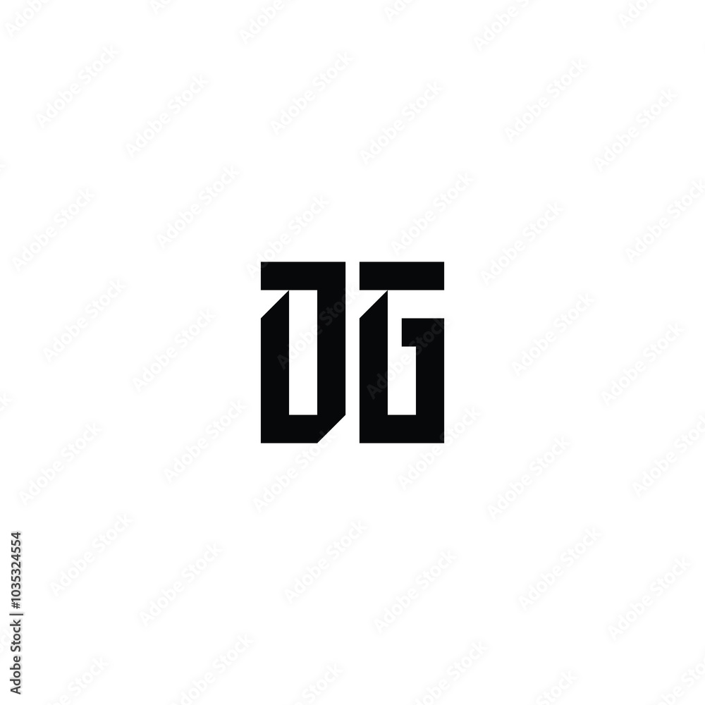 DG monogram logo design letter text name symbol monochrome logotype alphabet character simple logo DG monogram logo design letter text name symbol monochrome logotype alphabet character simple logo
