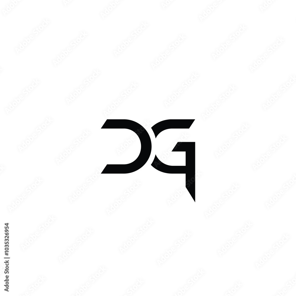 DG monogram logo design letter text name symbol monochrome logotype alphabet character simple logo DG monogram logo design letter text name symbol monochrome logotype alphabet character simple logo