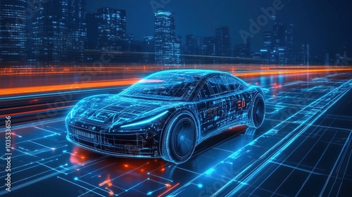 Smart automotive Driverless car with artificial intelligence