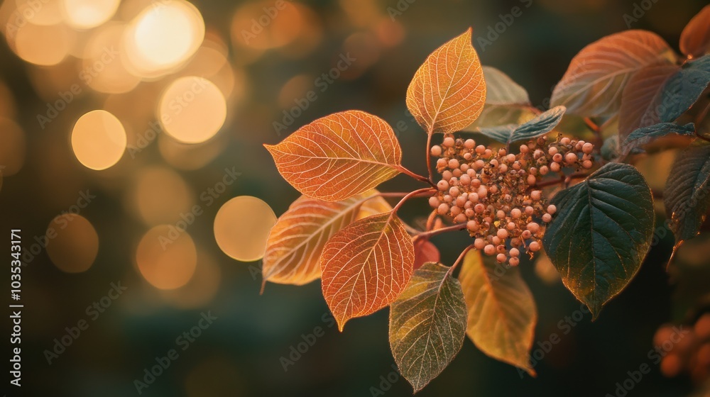 Autumnal Foliage with Bokeh Autumnal Foliage with Bokeh