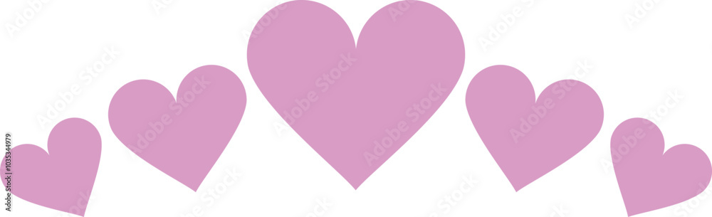Heart headband. Lovely princess diadem cute icon Heart headband. Lovely princess diadem cute icon