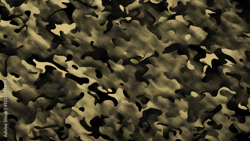 Obraz premium camouflage hunting style dirty khaki background