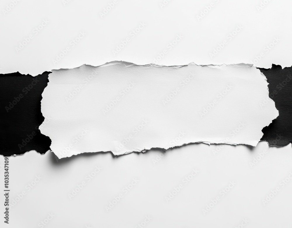 Torn Paper Texture. Torn Paper Texture.