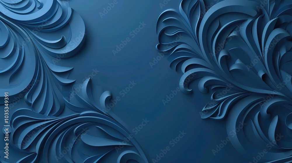 Abstract luxury background with golden wavy lines - a captivating and elegant design. This background exudes opulence and charm with its graceful golden wavy lines