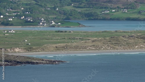 Dooey beach by Lettermacaward in County Donegal - Ireland. photo