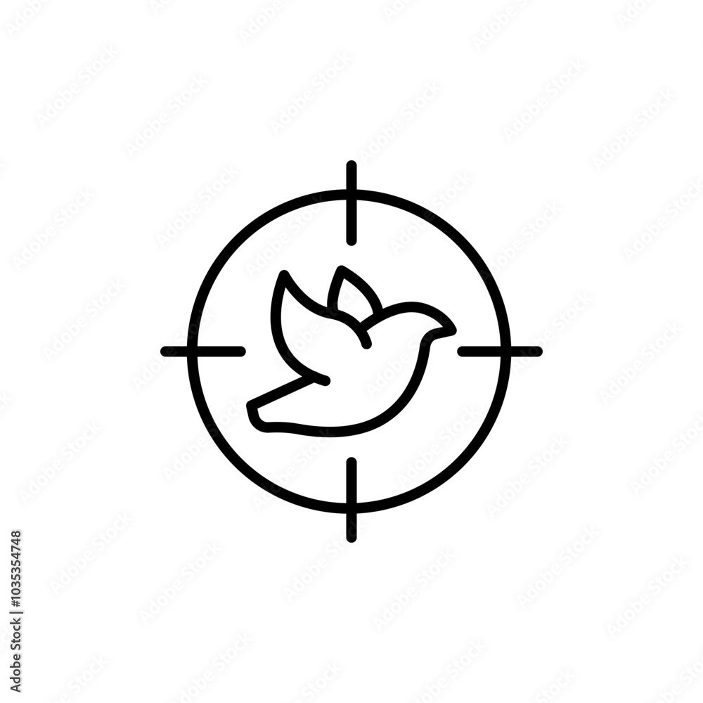 Target practice outline icons, minimalist vector illustration ,simple transparent graphic element .Isolated on white background Target practice outline icons, minimalist vector illustration ,simple transparent graphic element .Isolated on white background