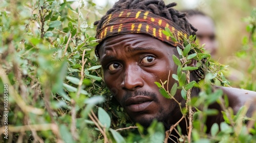 Hadza wild plant foraging, with deep knowledge of edible and medicinal plants used for survival in the African savannah photo