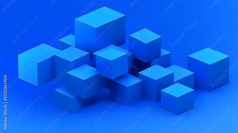 Abstract 3d render, modern background design with geometric shapes Abstract 3d render, modern background design with geometric shapes
