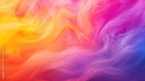 Wallpaper Mural Colorful gradient with smooth transitions, creating a vibrant and dynamic abstract background Torontodigital.ca