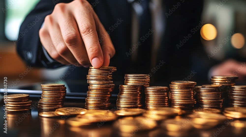Stacking Coins for Financial Growth and Investment Strategy Stacking Coins for Financial Growth and Investment Strategy
