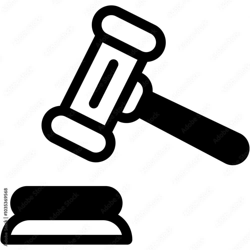 Vector Icon Auction, Real Estate, Legal, Bid, Property, Hammer Vector Icon Auction, Real Estate, Legal, Bid, Property, Hammer