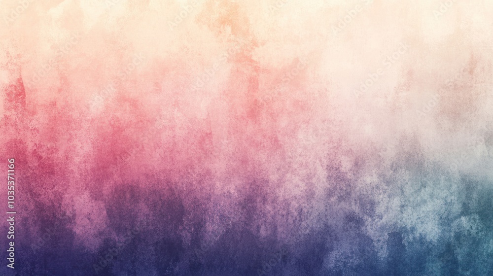 Obraz premium Soft pastel watercolor wash with light gradients, creating a soothing abstract background