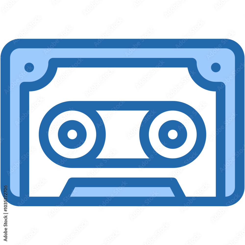 Vector Icon Cassette, Cassette Tape, Music And Multimedia, Radio Cassette, Sound, Vintage Vector Icon Cassette, Cassette Tape, Music And Multimedia, Radio Cassette, Sound, Vintage