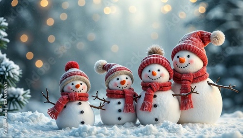 Snowmans Wallpaper photo