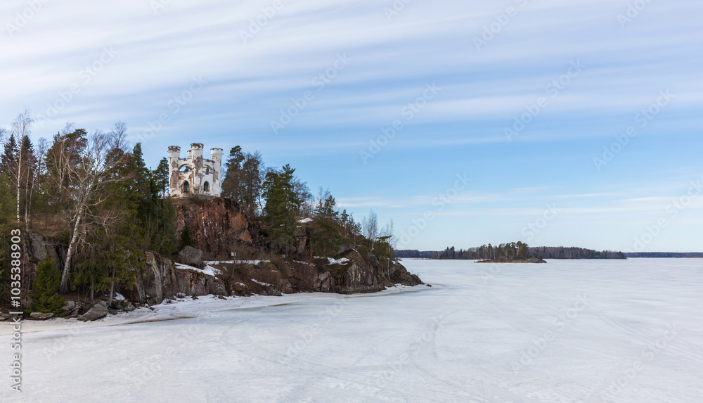 Landscape photography with Chapel Ludwigsburg, Vyborg Landscape photography with Chapel Ludwigsburg, Vyborg