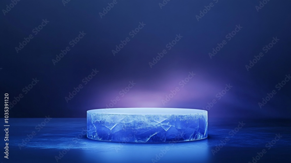 An ethereal ice sculpture is illuminated from within, casting a soft blue glow in a darkened space. The smooth surface reflects light, creating a captivating atmosphere that enchants viewers. An ethereal ice sculpture is illuminated from within, casting a soft blue glow in a darkened space. The smooth surface reflects light, creating a captivating atmosphere that enchants viewers.