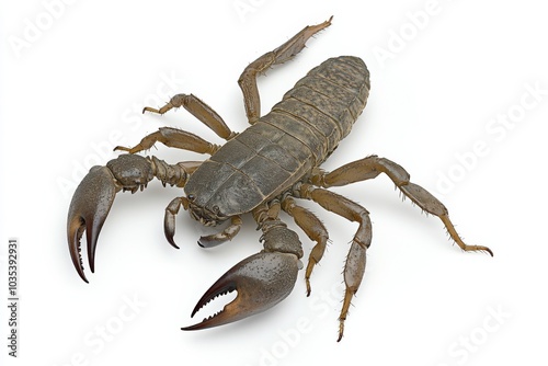 Detailed Study of Wind Scorpion Anatomy in Isolation