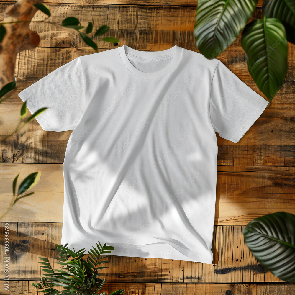 Mockup of a white t-shirt lying on the cosy holiday table. white t-shirt lying on the home table. Mockup of a white t-shirt lying on holiday bed. White t-shirt lying on the cosy home bed. Mockup of a white t-shirt lying on the cosy holiday table. white t-shirt lying on the home table. Mockup of a white t-shirt lying on holiday bed. White t-shirt lying on the cosy home bed.