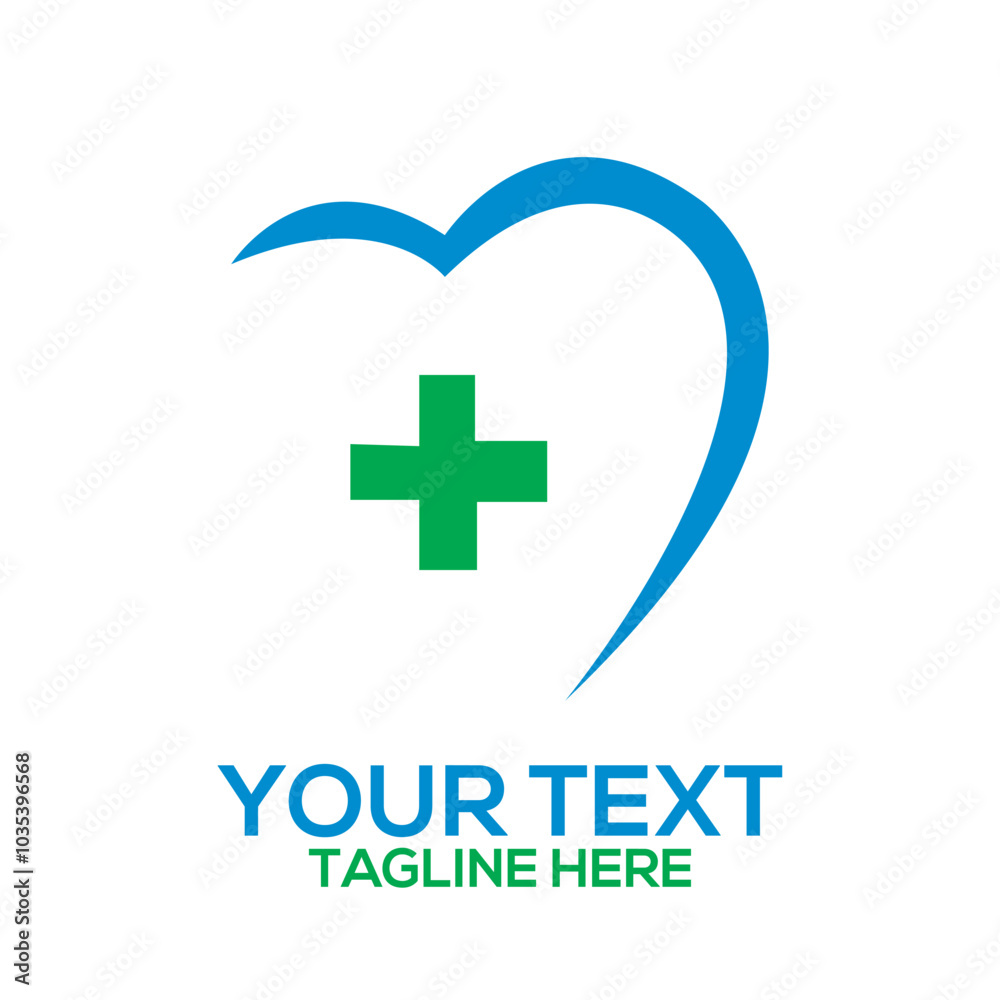 Obraz premium medical logo design