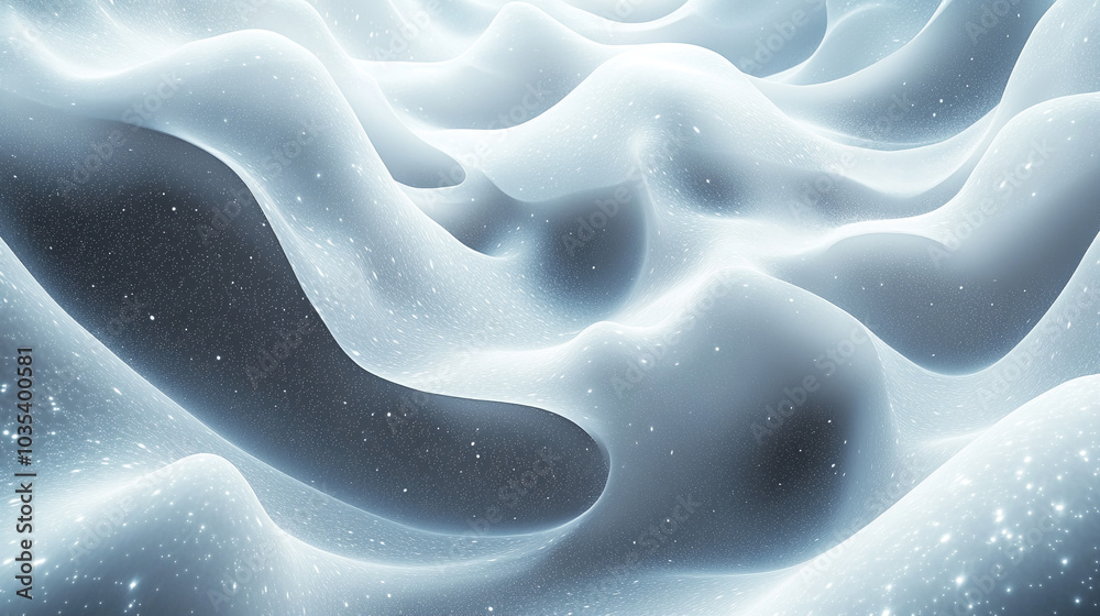 Luxurious gray background with soft, flowing folds creating a smooth and glossy texture Luxurious gray background with soft, flowing folds creating a smooth and glossy texture