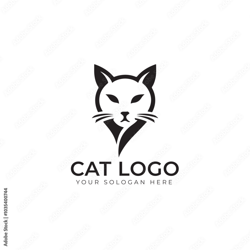 Obraz premium Cat logo