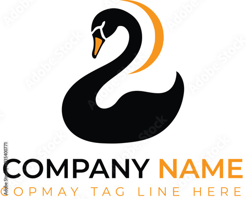 Duck face logo