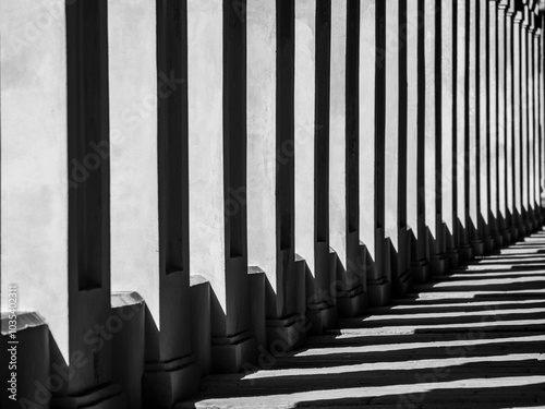 Portico di S. Luca, Bologna, Italy photo