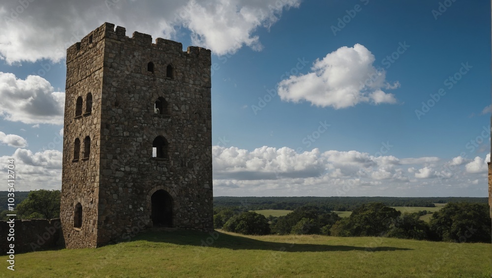 A charming archer tower by the sea invites tranquil moments A charming archer tower by the sea invites tranquil moments