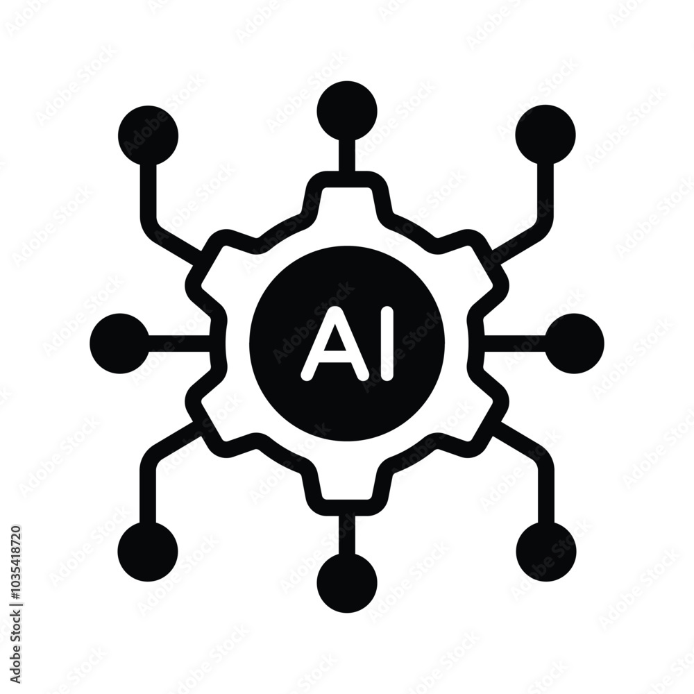 Grab this modern icon of automation in trendy style