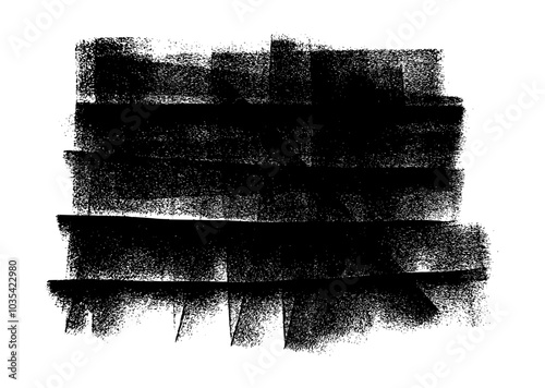 	
Grunge Roller Brush Stroke Paint Texture Background Overlay