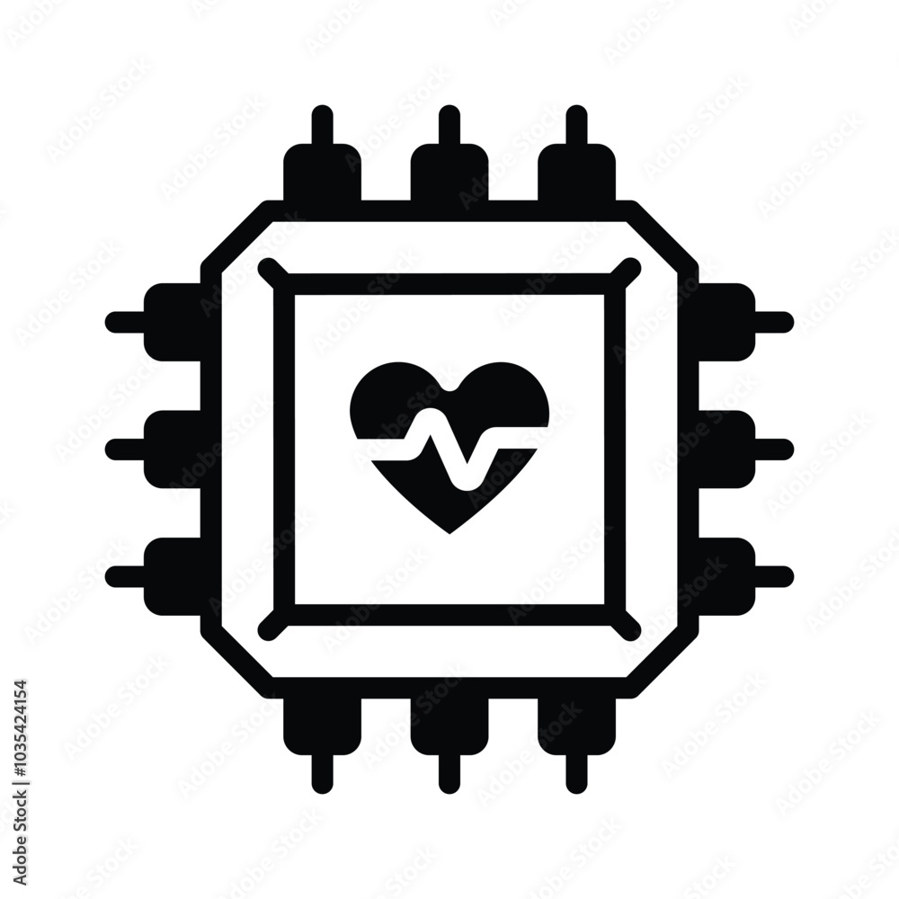 Get this creative icon of ai healthcare in trendy style Get this creative icon of ai healthcare in trendy style