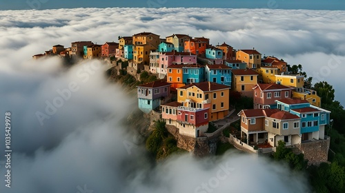 Fototapeta Naklejka Na Ścianę i Meble -  panorama of the town country