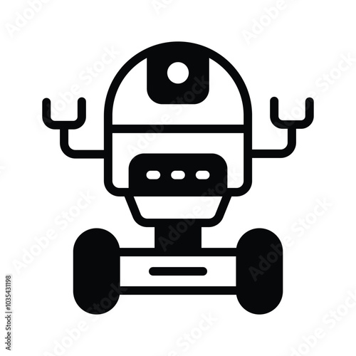 Take a look at this creatively designed space rover vector