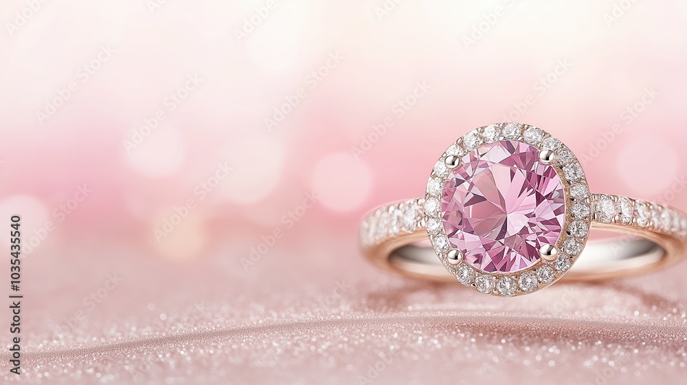 Elegant women's ring on soft background for jewelry design and fashion inspiration Elegant women's ring on soft background for jewelry design and fashion inspiration