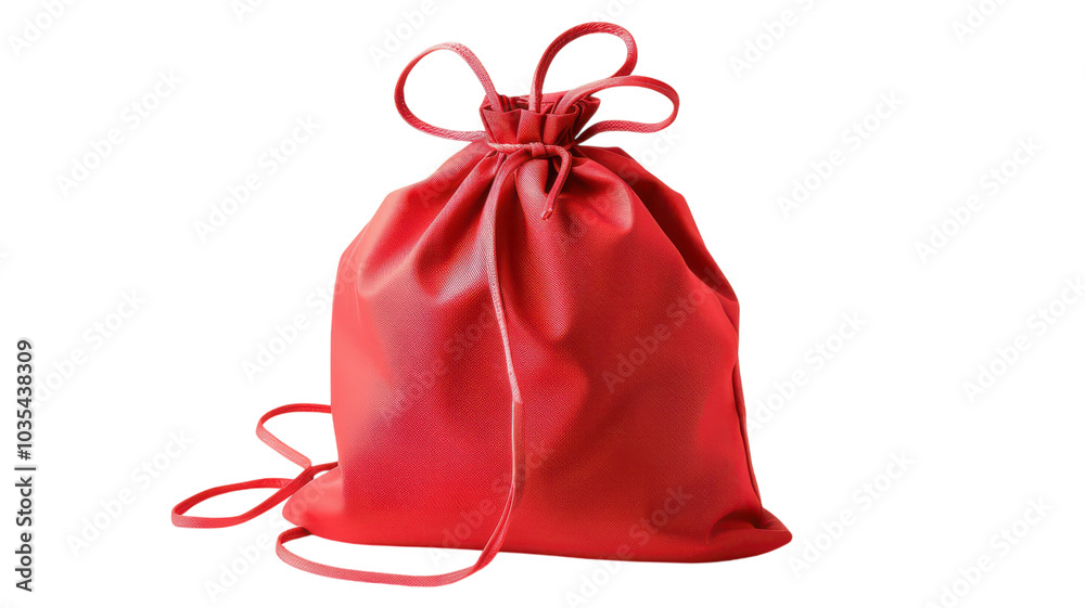 Red Bag Isolated on White Background - Perfect for Fashion, E-commerce, and Product Display Use Red Bag Isolated on White Background - Perfect for Fashion, E-commerce, and Product Display Use