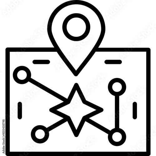 Star Map Icon