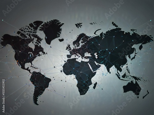 world map background #1035453902