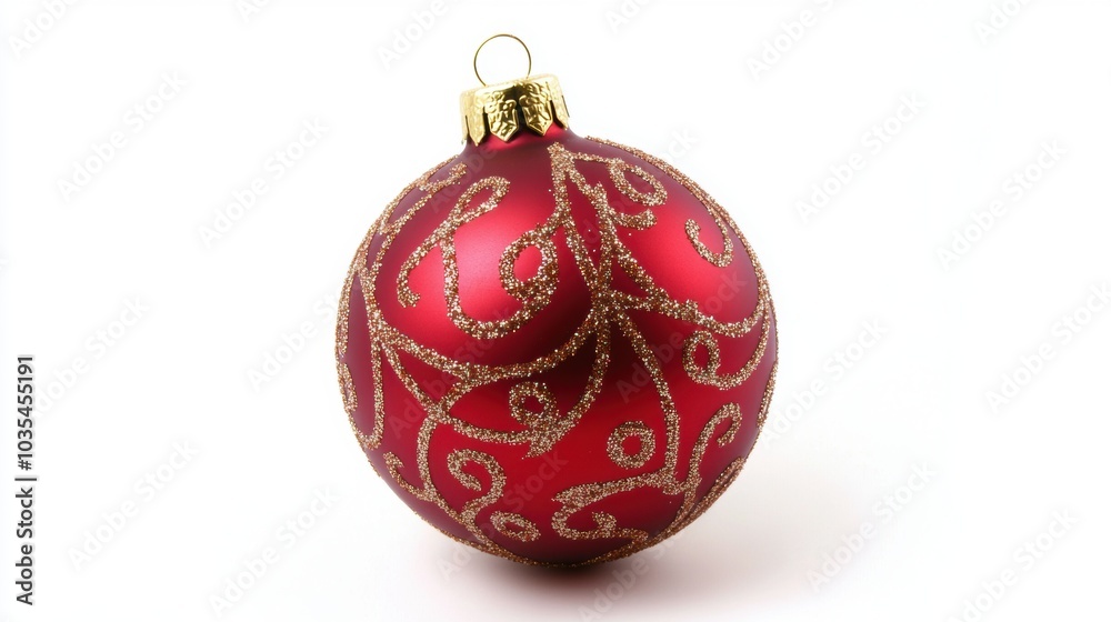 Isolated decoration ornament for holiday season. Isolated decoration ornament for holiday season.