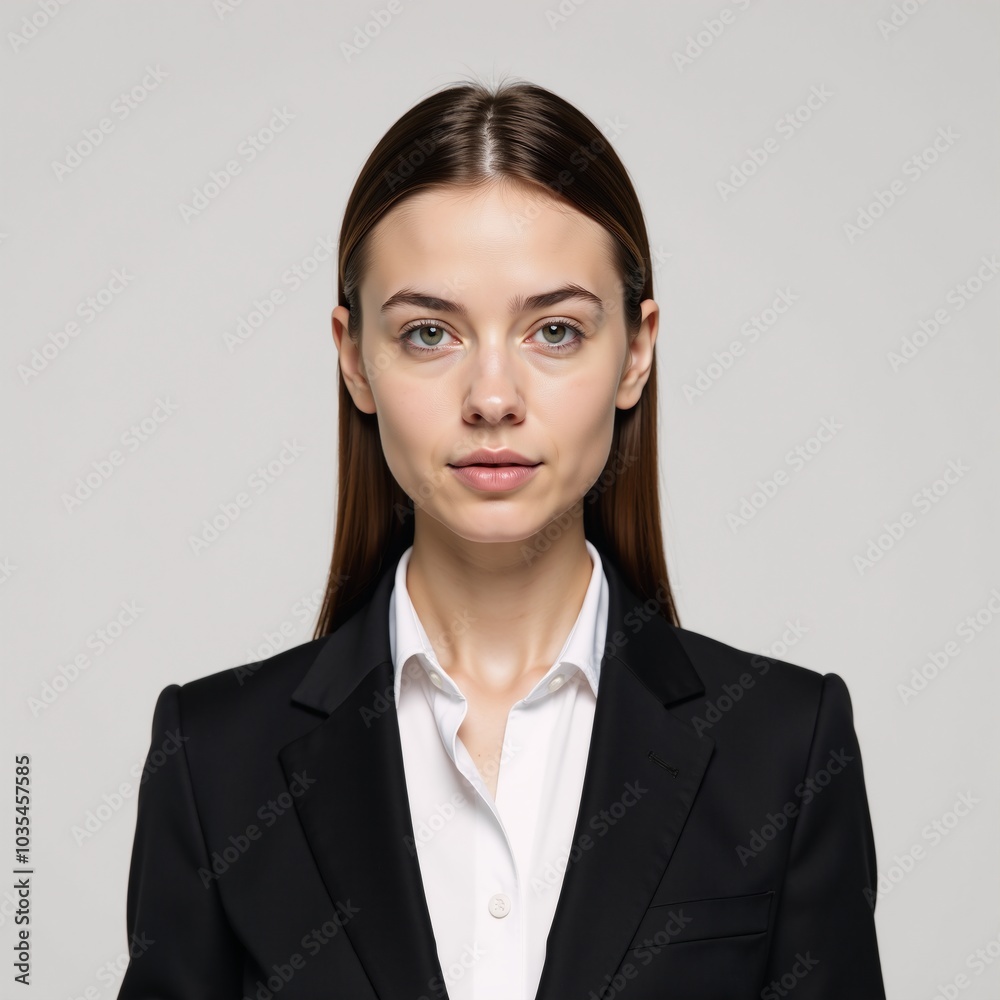 A 3D illustrated image featuring Young Businesswoman Emma with a mail icon against a plain white backdrop created using artificial intelligence technology A 3D illustrated image featuring Young Businesswoman Emma with a mail icon against a plain white backdrop created using artificial intelligence technology