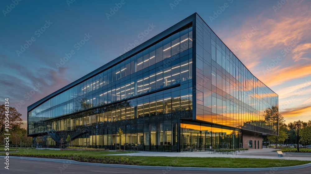 Modern Corporate Building with Angular Architecture Modern Corporate Building with Angular Architecture