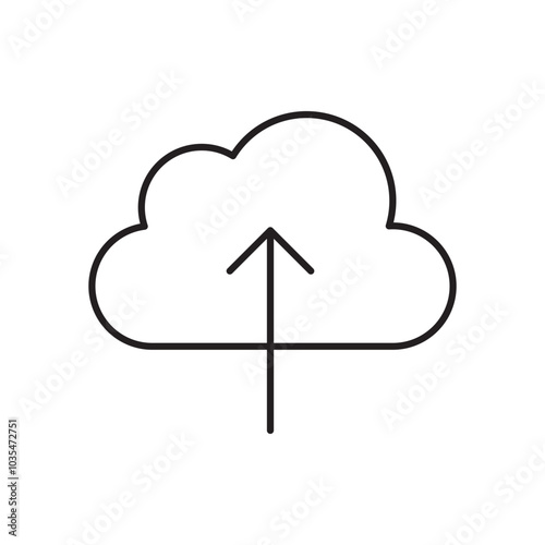 Upload to Cloud icon