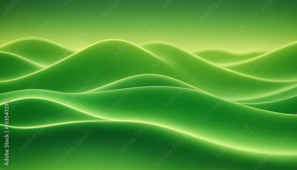 An abstract landscape of green hills with smooth curves and gentle waves, ideal for eco-friendly themes, relaxation, or modern digital art. An abstract landscape of green hills with smooth curves and gentle waves, ideal for eco-friendly themes, relaxation, or modern digital art.