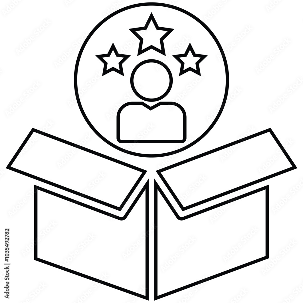 Packaging, product, delivery package icon Packaging, product, delivery package icon